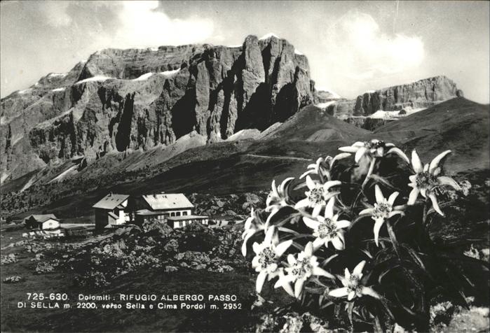 Sellajoch Rifugio Albergo Passo Enzian