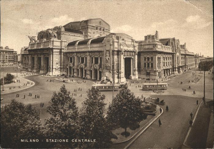 Milano Stazione Centrale Strassenbahn