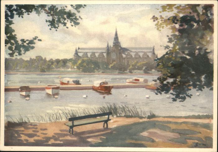 Stockholm Nordiska Museet Schiff