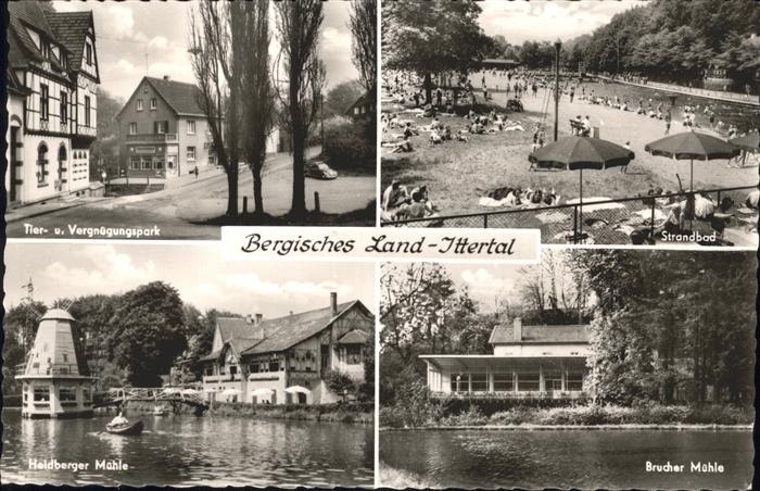 Vergnuegungspark Ittertal Strandbad Brucher Mühle Heidbe
