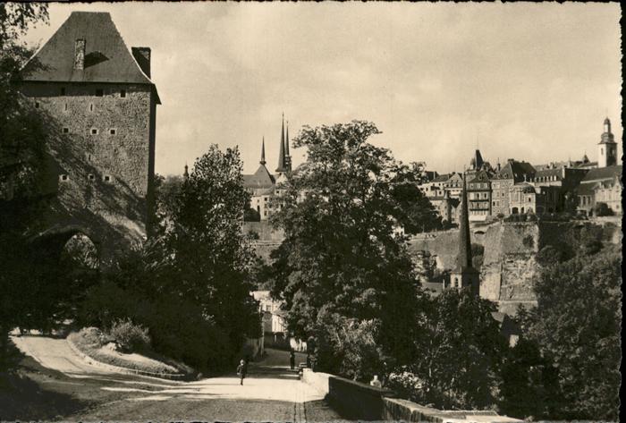 LUXEMBOURG  Luxemburg Porte de Trèvas
Ville haute