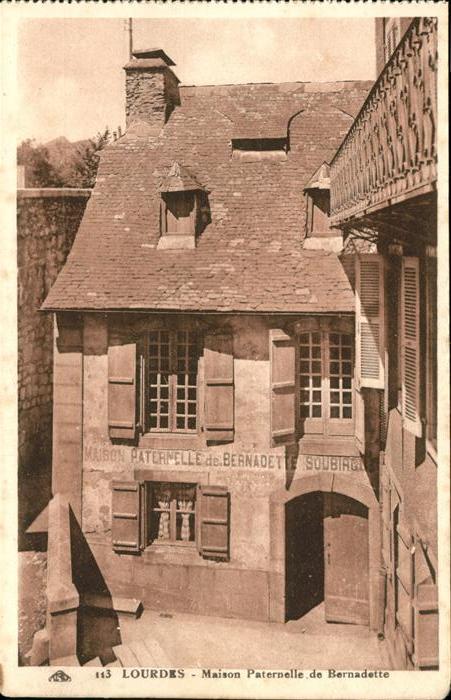 Lourdes Hautes Pyrenees Maison Paternelle de Bernadette
