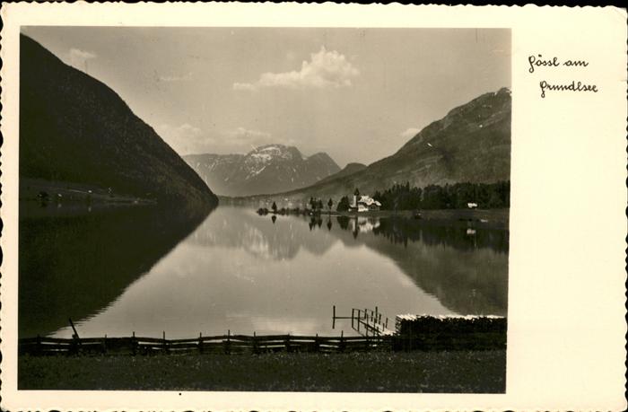 Grundlsee Steiermark Gössl