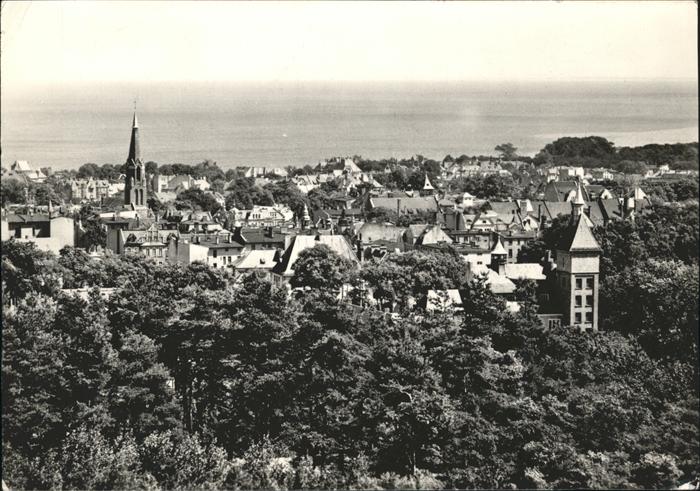 Zoppot Sopot Widok ogolny
