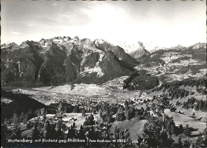 Bludenz Vorarlberg Muttesberg
Rhätikon