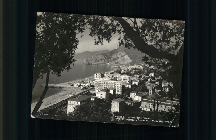 Finale Ligure Punta Caprazoppa