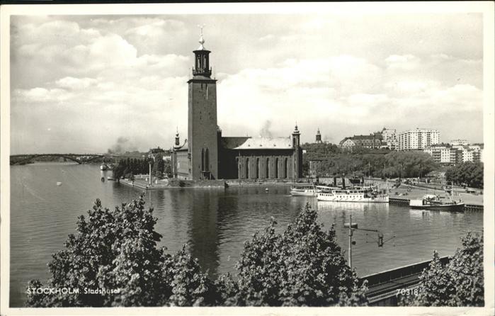 Stockholm Stadshuset Schiff