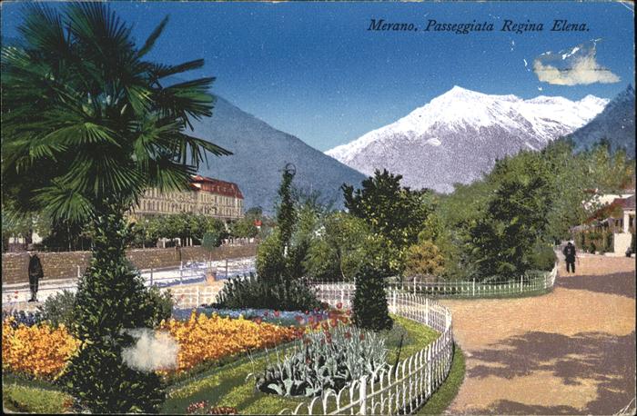 Merano Meran Passeggiata Regina Elena