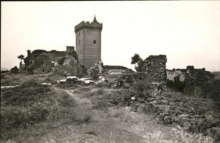 Polignac Haute-Loire Ruines du Chateau