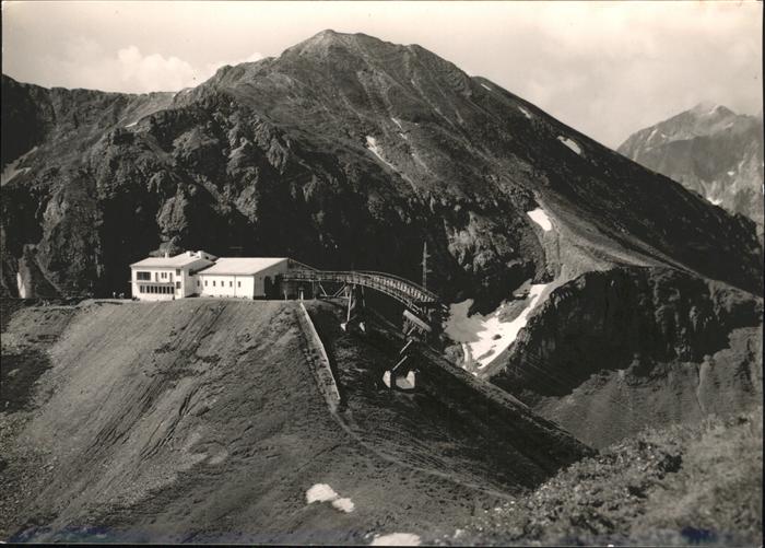 Kleinwalsertal Kanzelwandbahn Bergstation