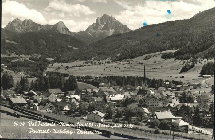 Val Pusteria Suedtirol Welsberg Dürrenstein