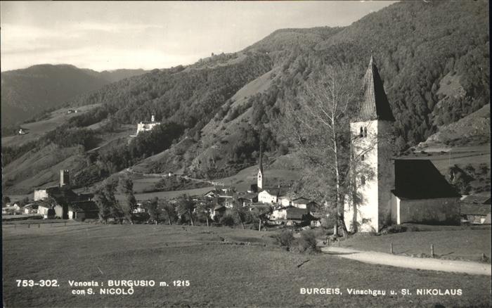 Burgusio St Nikolau Vinschgau