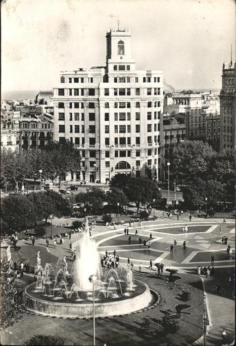 Barcelona Cataluna Plaza de Cataluna