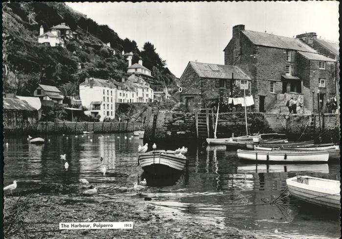 Polperro Cornwall Harbour