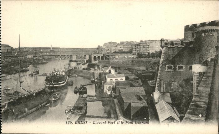 Brest 29 L'avant Port Pont tournant
