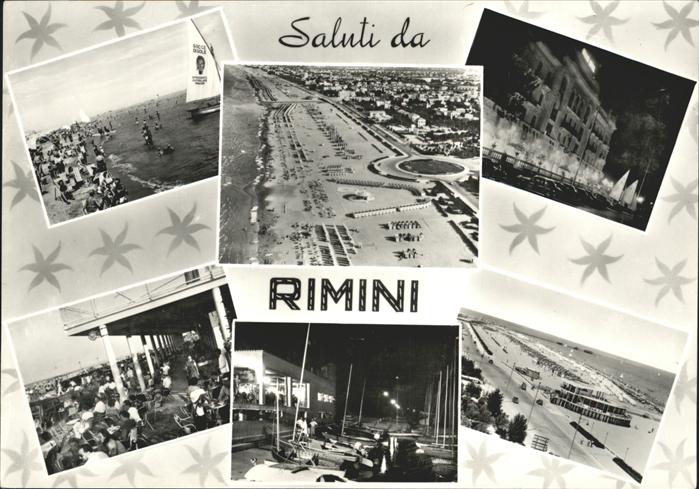 Rimini Ortsansichten Strand