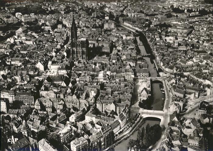 Strasbourg Alsace Luftbild
