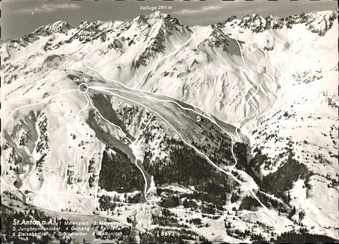 St Anton Arlberg Maienplatt Galzig Kandahar