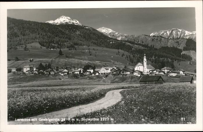 Lermoos Tirol Panorama Grubigstein Bleispitze