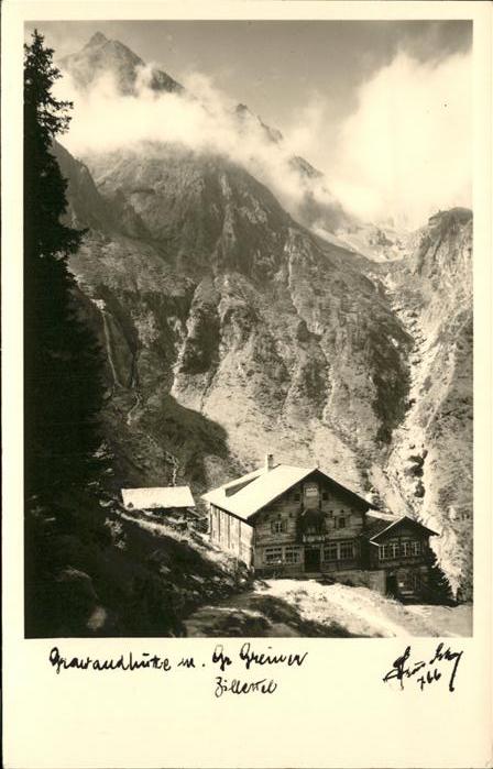 Grawandhuette Großer Greiner Zillertal