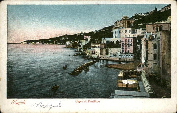 Napoli Neapel Capo di Posillipo