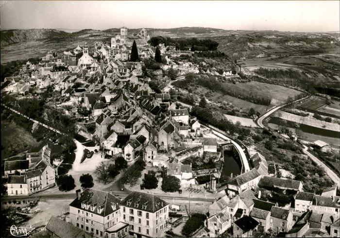 Vezelay Luftbild