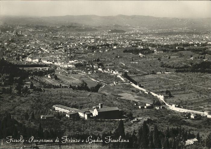 Fiesole Panorama di Firenze