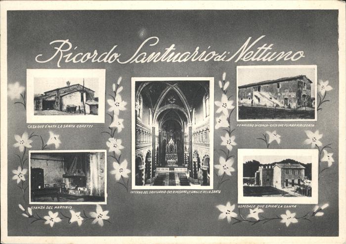 Nettuno Ricordo Santuario Ortsansichten
