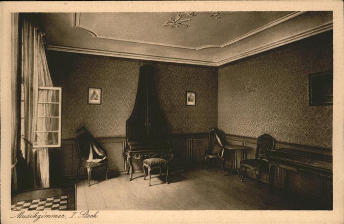 Goethe Johann Wolfgang von Frankfurt Goethemuseum Musikzimmer