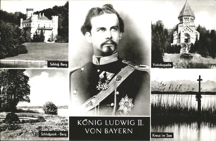 Adel Bayern König Ludwig II Schloss Berg Votivkapel