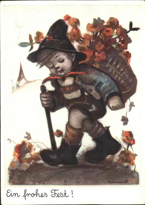 Hummel Nr. Wanderer Junge Kind Nr. 5197