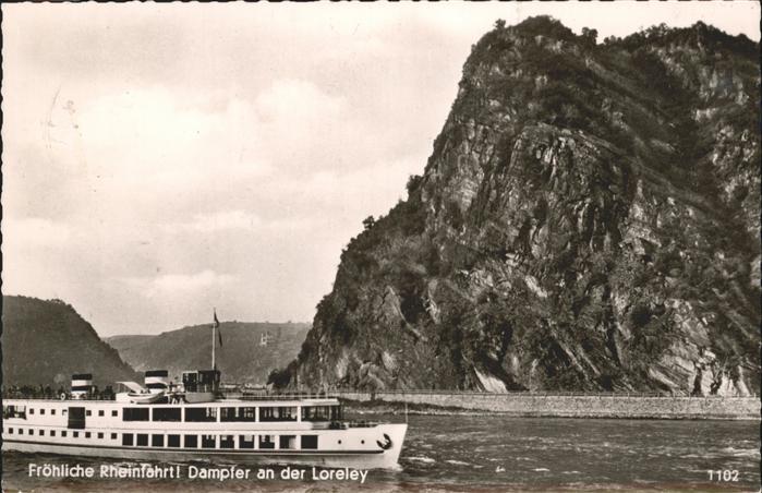 Dampfer Binnenschifffahrt Loreley