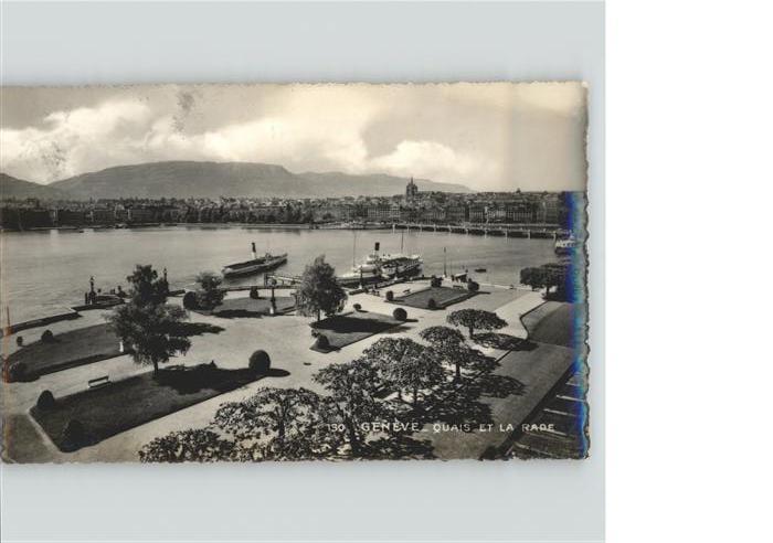Dampfer Binnenschifffahrt Genf Hafen