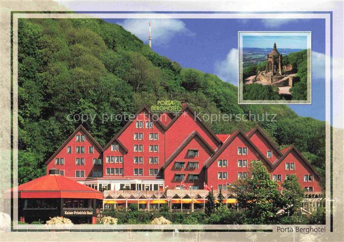 PORTA WESTFALICA NRW Porta Berghotel Kaiser Wilhelm Denkmal