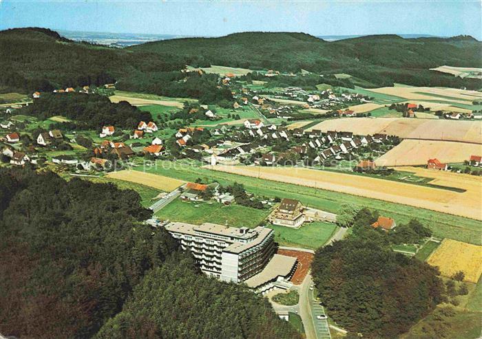 PORTA WESTFALICA NRW Hausberge mit Fernsehturm Fliegeraufnahme