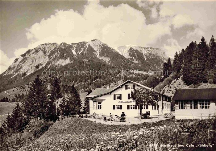 OBERSTDORF Bayern Gasthaus und Cafe Kuehberg