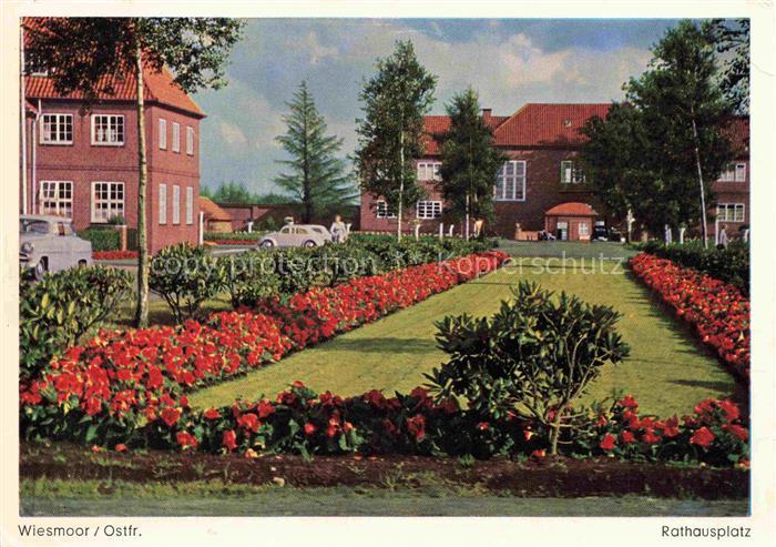 Wiesmoor Aurich Niedersachsen Rathausplatz