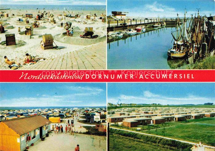 Accumersiel Dornumer-Accumersiel Dornum Aurich Niedersachsen Strand Fischerhafen