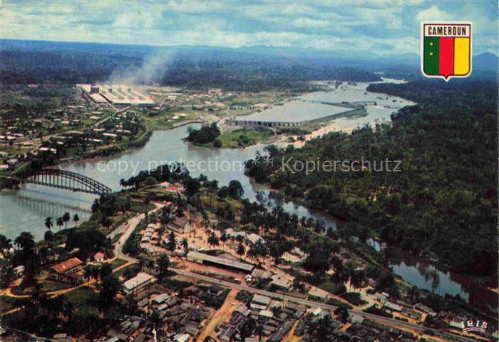Edea Cameroun Fliegeraufnahme