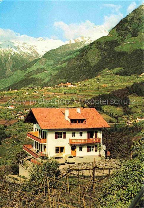 Schenna Meran Trentino IT Garni Zur Linde Panorama