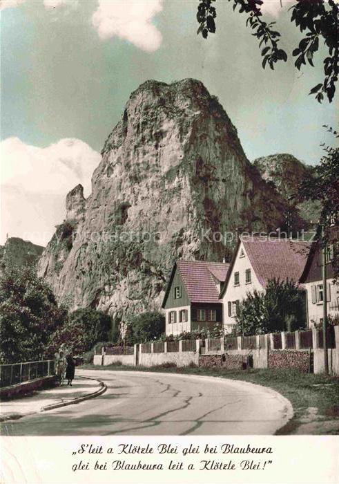 Blaubeuren Das Kloetzle Blei