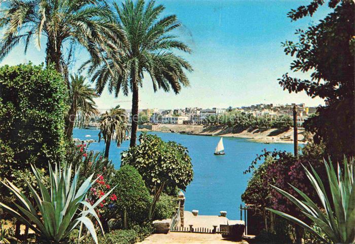 Assuan Asswan Aswan Egypt Stadtblick