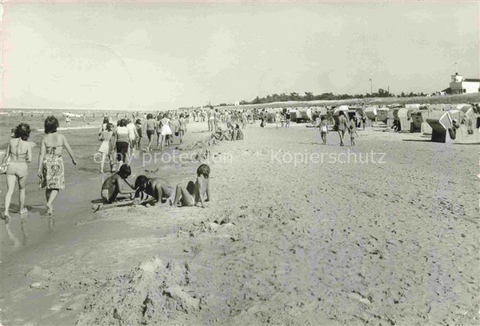 Prerow  Ostseebad Darss Mecklenburg-Vorpommern Strandpartie