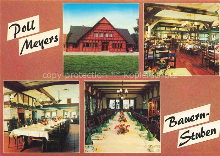 Friesoythe Cloppenburg Niedersachsen Poll Meyers Bauernstuben Gastraeume