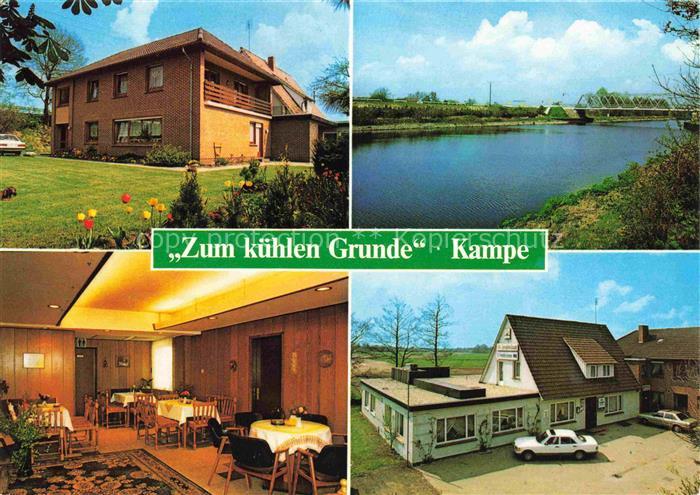 Friesoythe Cloppenburg Niedersachsen OT Kampe Hotel Zum Kuehlen Grunde Gaststube