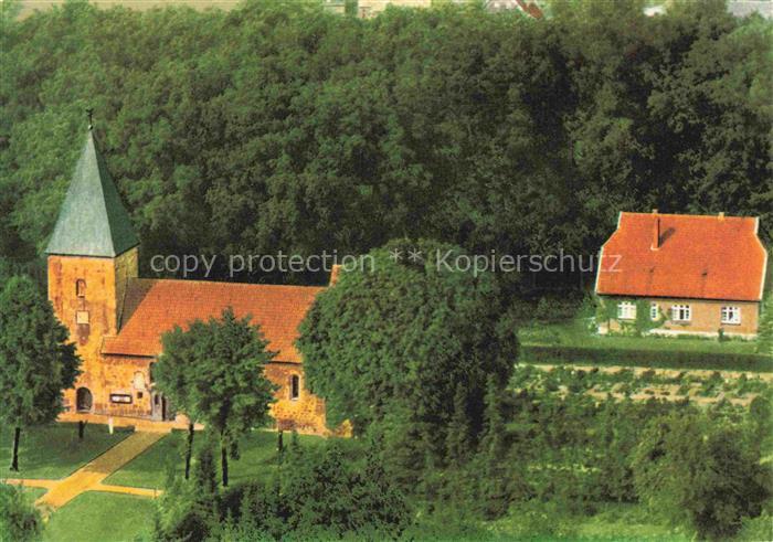 Altenoythe Friesoythe Cloppenburg Niedersachsen Kath Kirche St Vitus Fliegeraufn