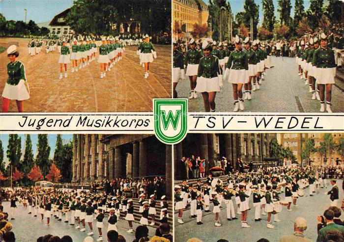 WEDEL  Holstein Pinneberg HAMBURG Schleswig-Holstein Jugend Musikkorps Spielmann