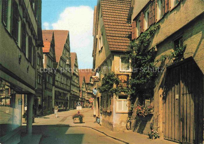 Herrenberg Gaeu Boeblingen BW Strassenpartie