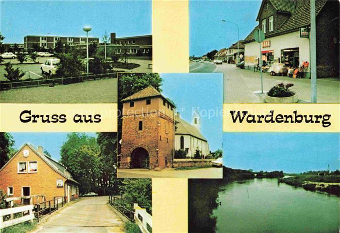 Wardenburg Oldenburg Niedersachsen Stadhalle Spar Markt Roever Dorfstrasse Kirch