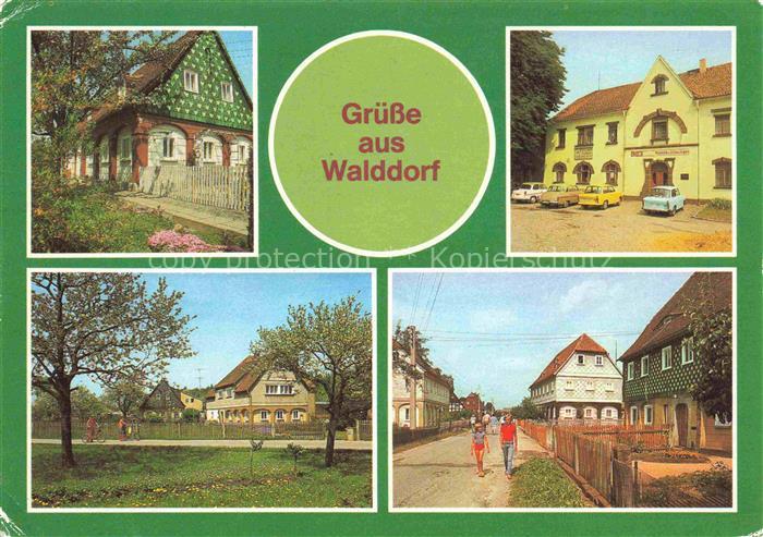 Walddorf  Sachsen EIBAU Loebau Oberlausitz Sachsen Umgebindehaus Konsum Gaststae
